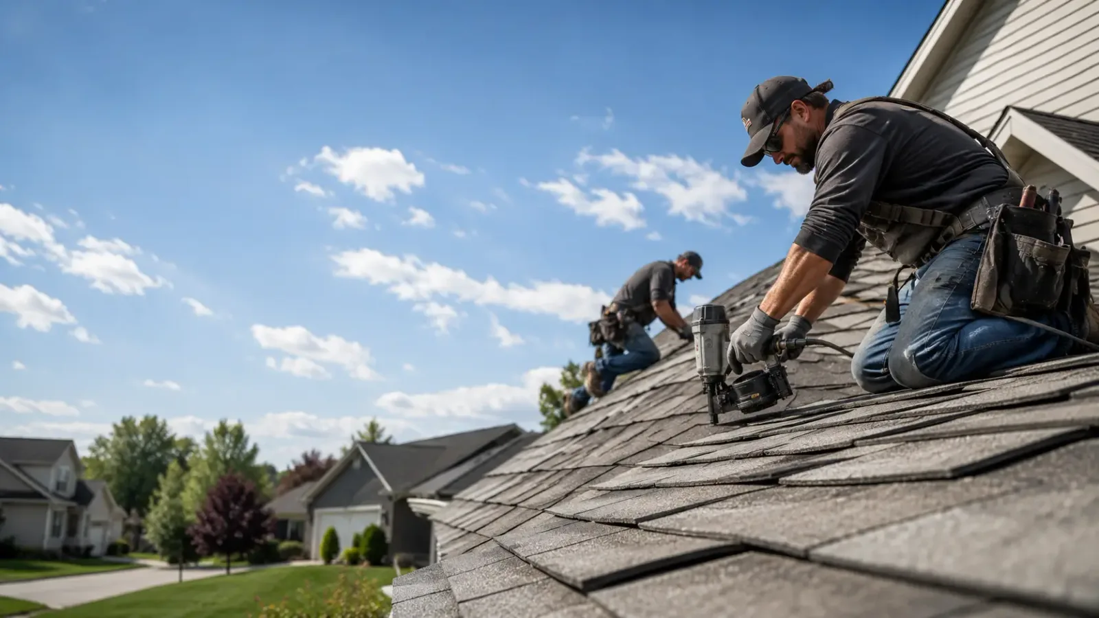 Storm Damage Roof Repair in Johnson, VT near me